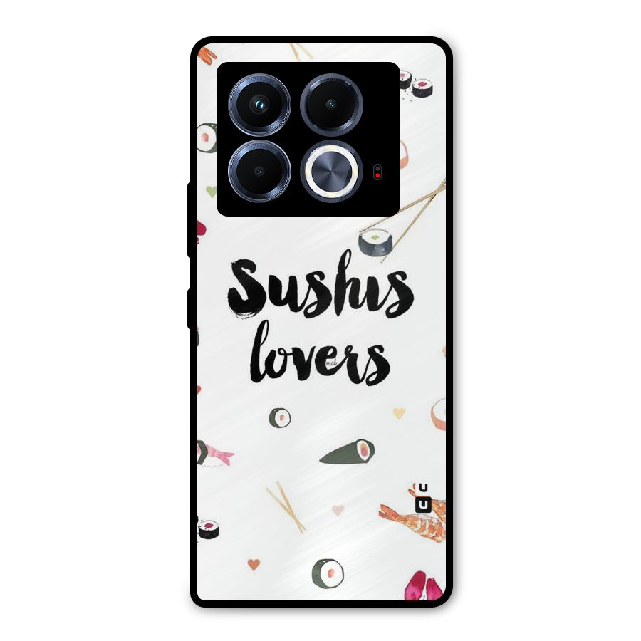 Sushi Lovers Metal Back Case for Infinix Note 40 5G