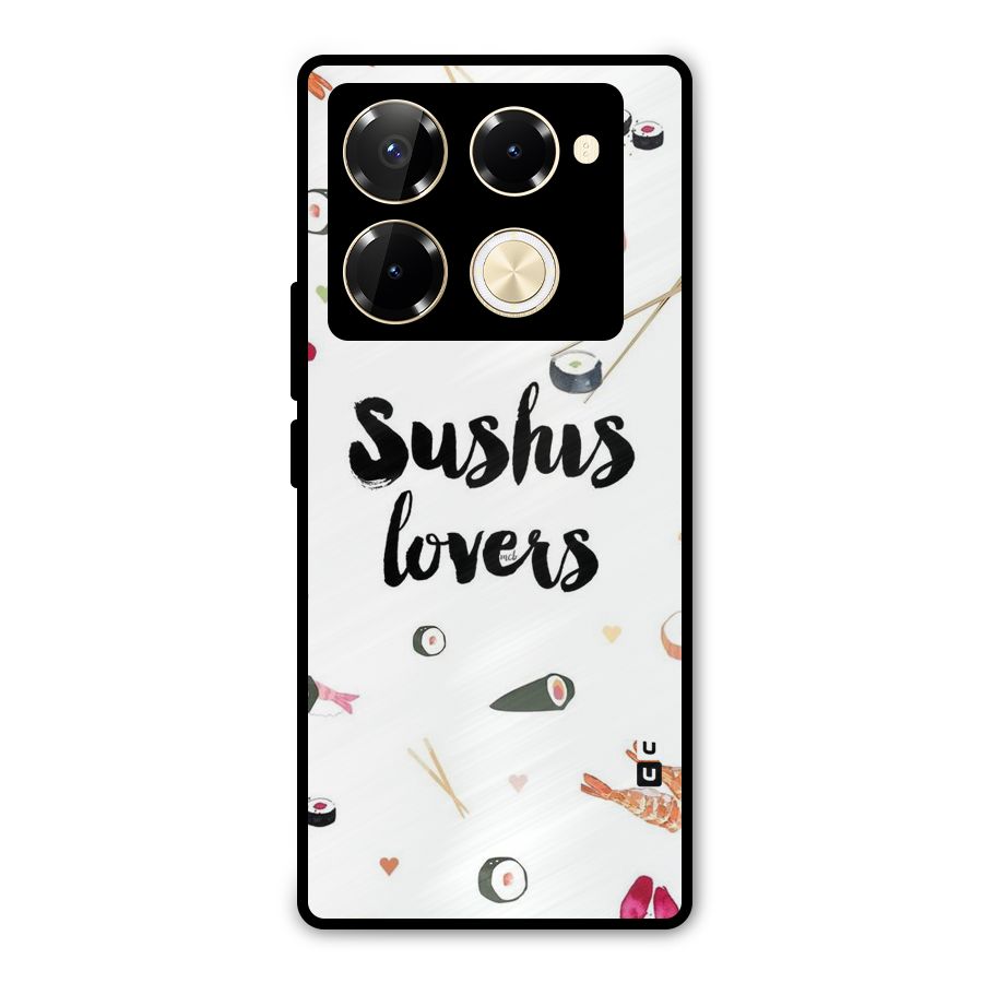 Sushi Lovers Metal Back Case for Infinix Note 40 Pro Plus