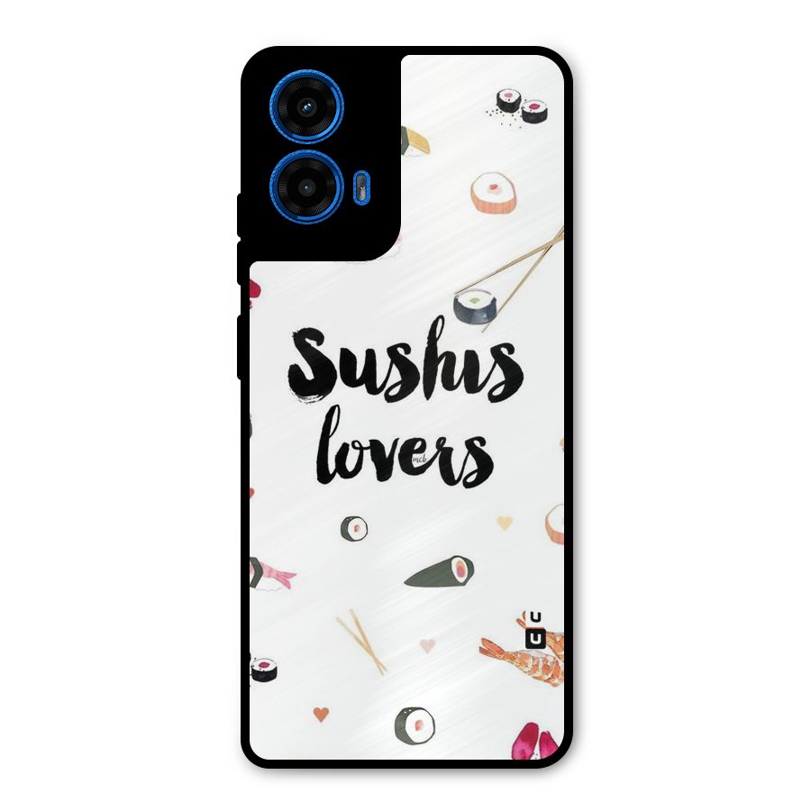 Sushi Lovers Metal Back Case for Moto G45