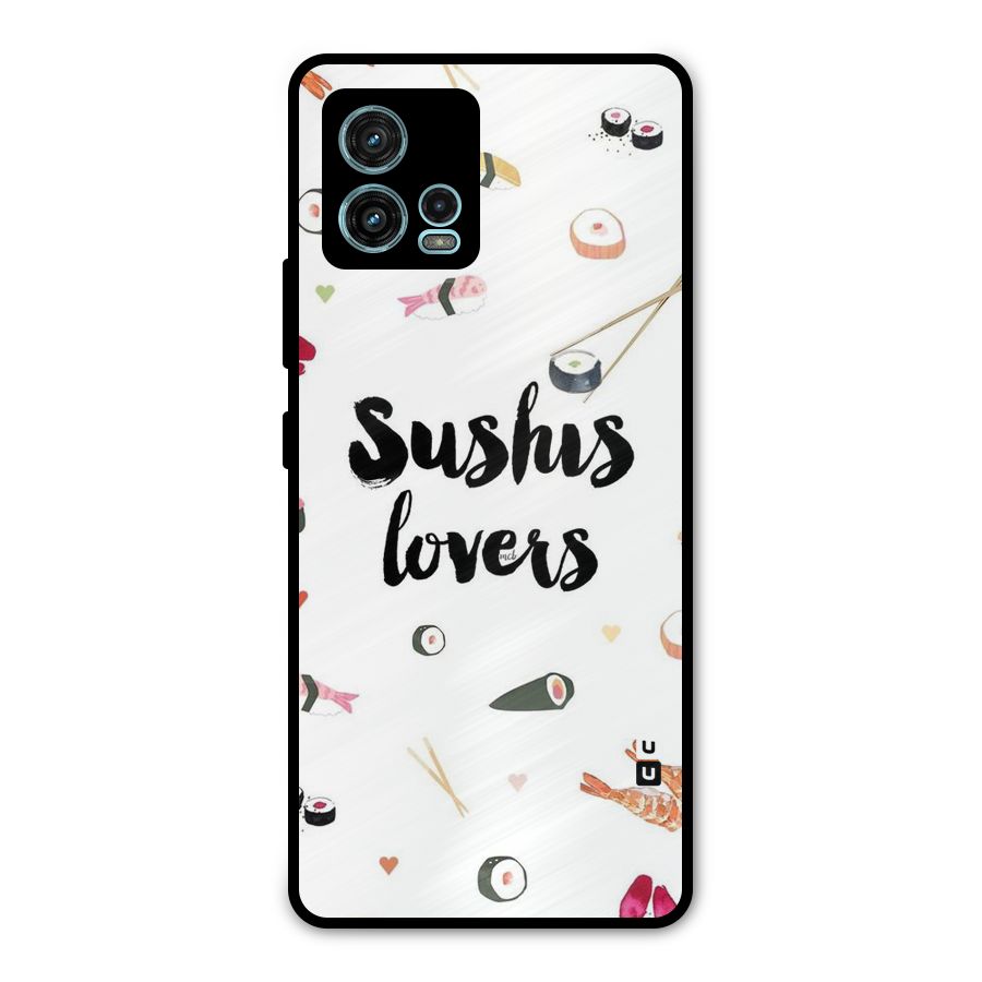 Sushi Lovers Metal Back Case for Moto G72