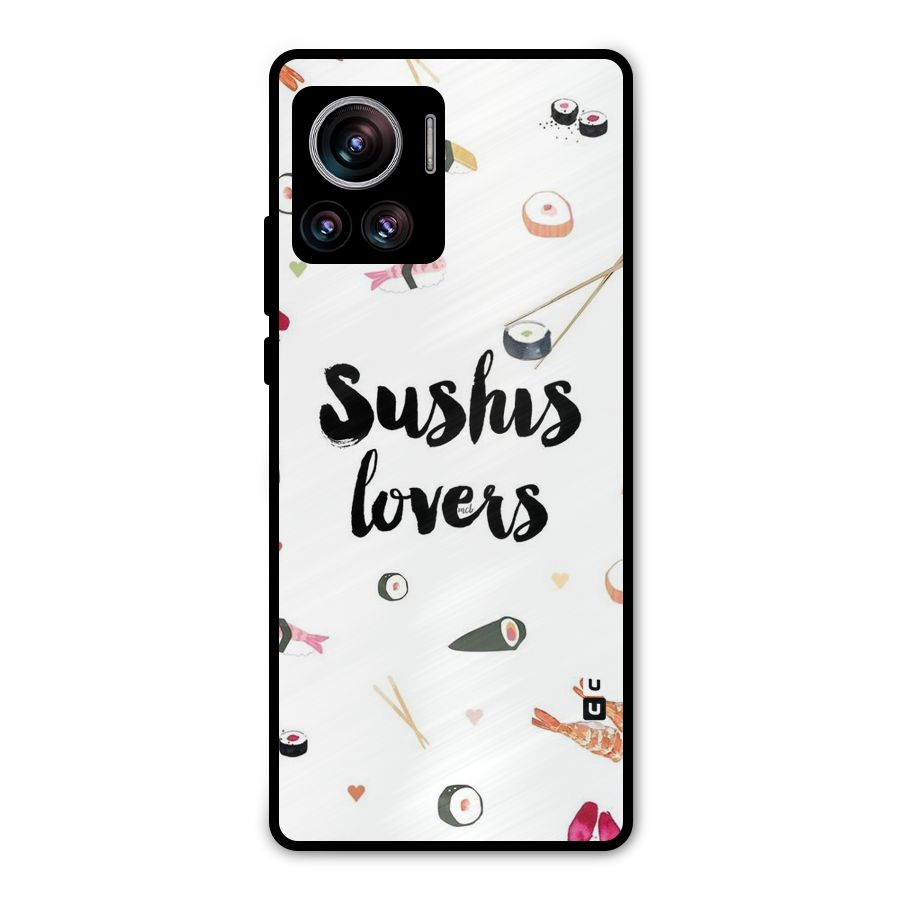 Sushi Lovers Metal Back Case for Motorola Edge 30 Ultra