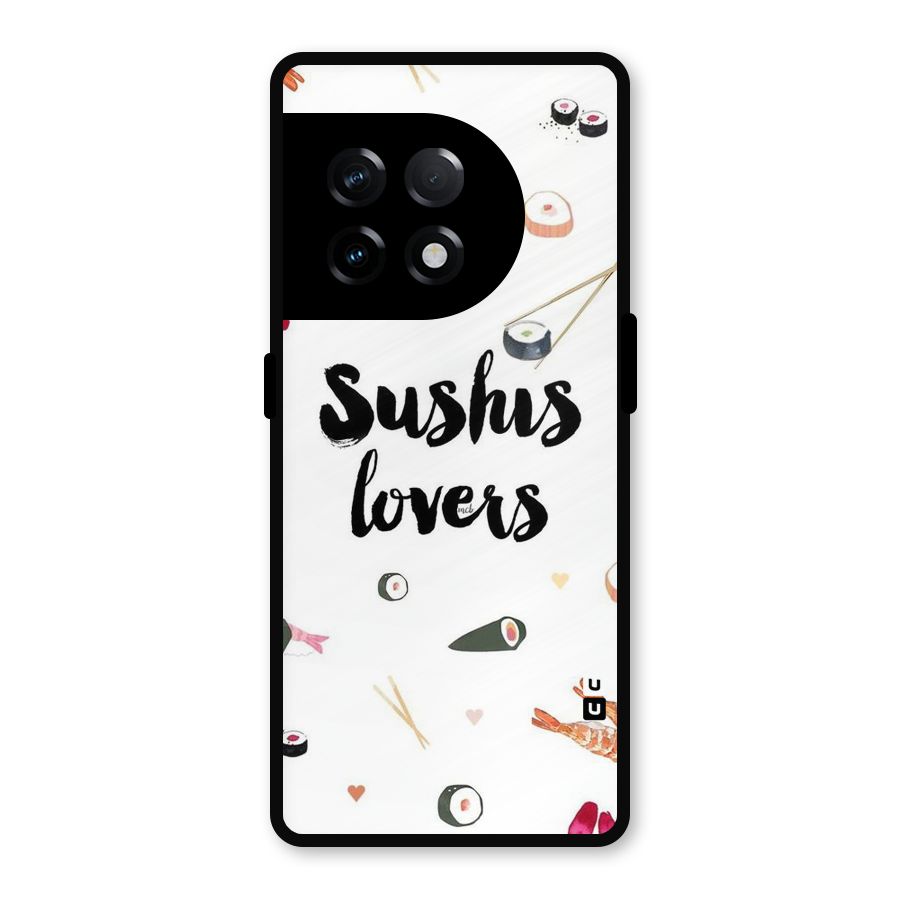 Sushi Lovers Metal Back Case for OnePlus 11R