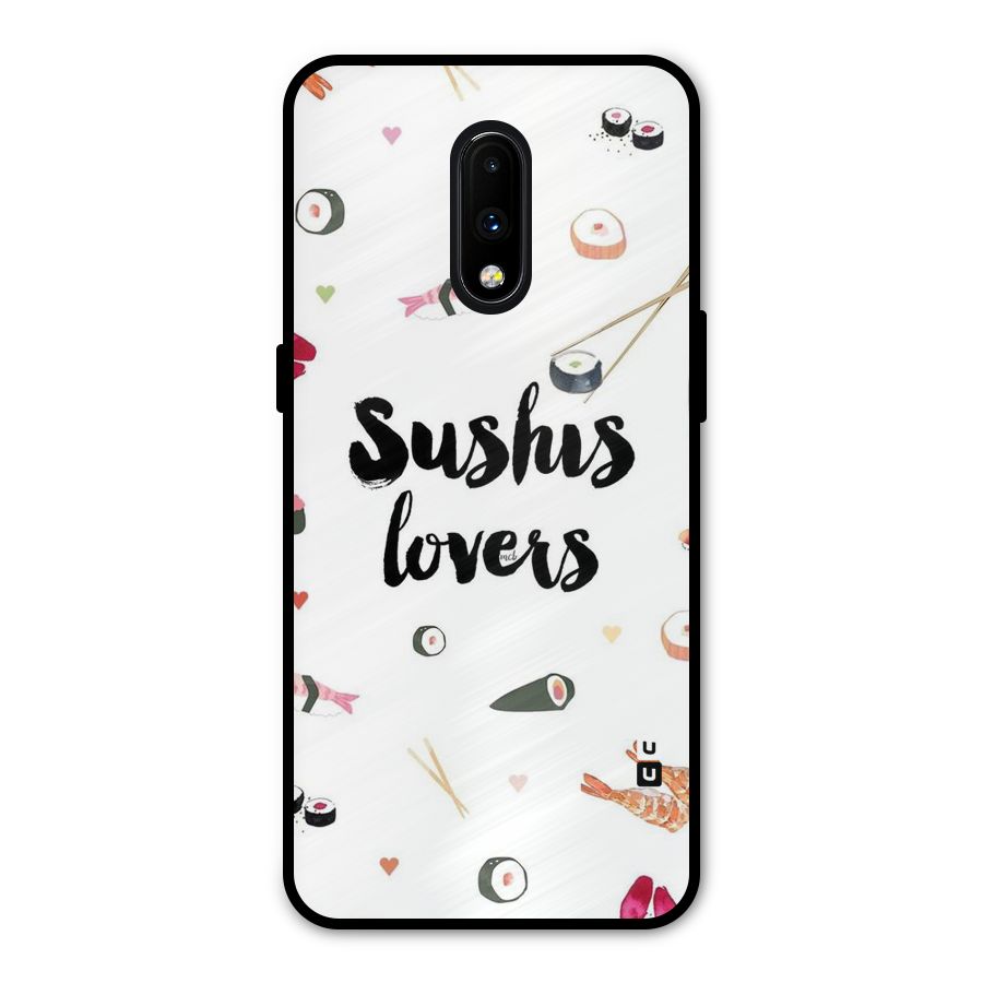 Sushi Lovers Metal Back Case for OnePlus 7