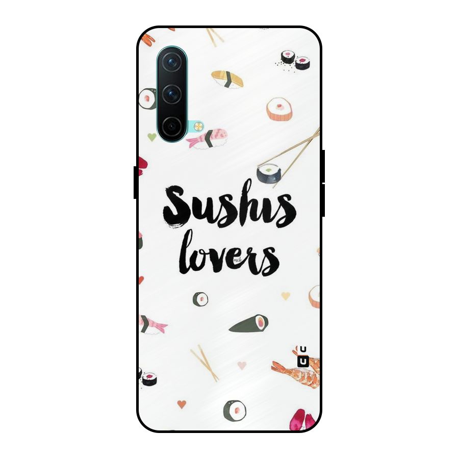 Sushi Lovers Metal Back Case for OnePlus Nord CE 5G