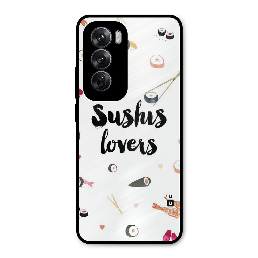 Sushi Lovers Metal Back Case for Oppo Reno12 Pro