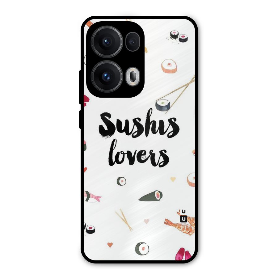 Sushi Lovers Metal Back Case for Oppo Reno13 Pro