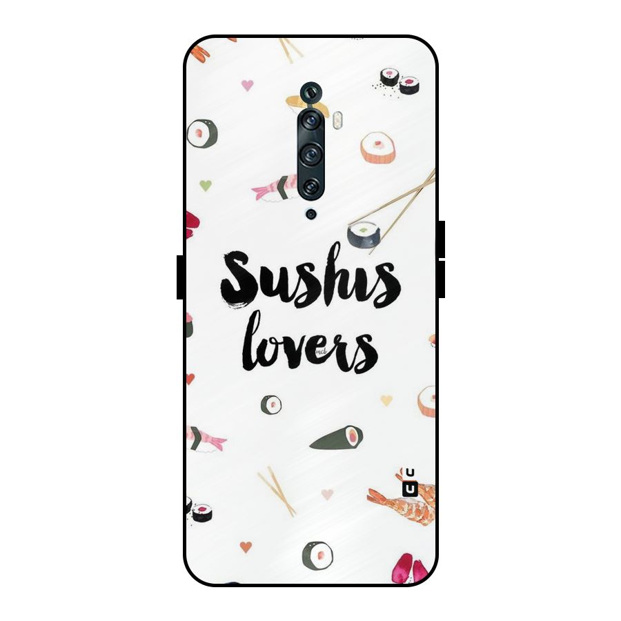 Sushi Lovers Metal Back Case for Oppo Reno2 Z