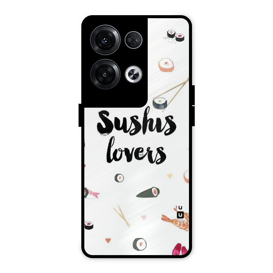 Sushi Lovers Metal Back Case for Oppo Reno8 Pro 5G