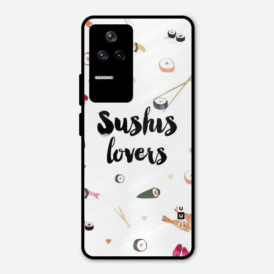 Sushi Lovers Metal Back Case for Poco F4 5G
