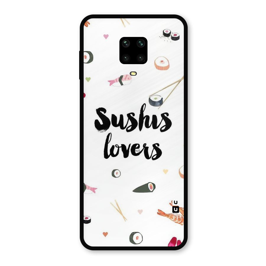 Sushi Lovers Metal Back Case for Poco M2