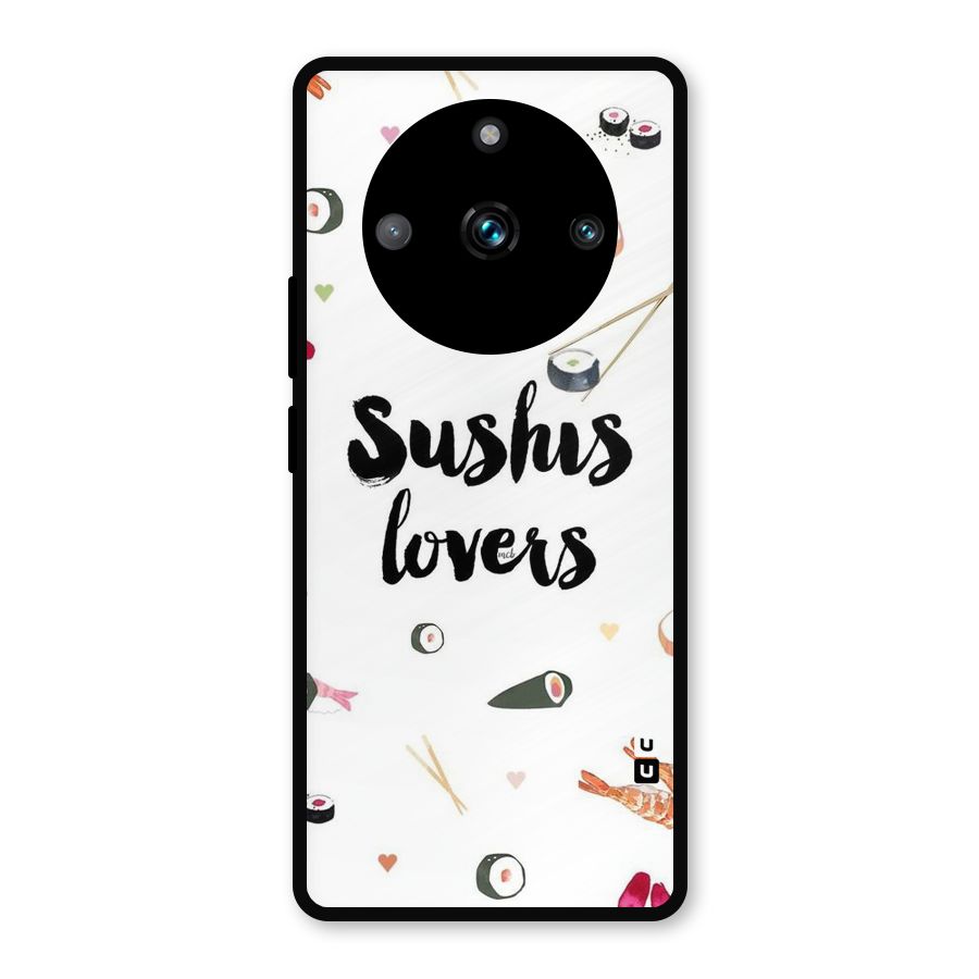 Sushi Lovers Metal Back Case for Realme 11 Pro Plus