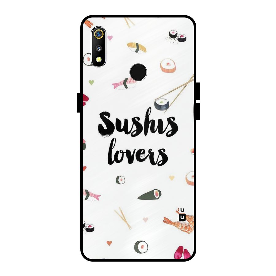 Sushi Lovers Metal Back Case for Realme 3