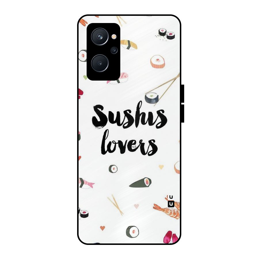 Sushi Lovers Metal Back Case for Realme 9i 5G