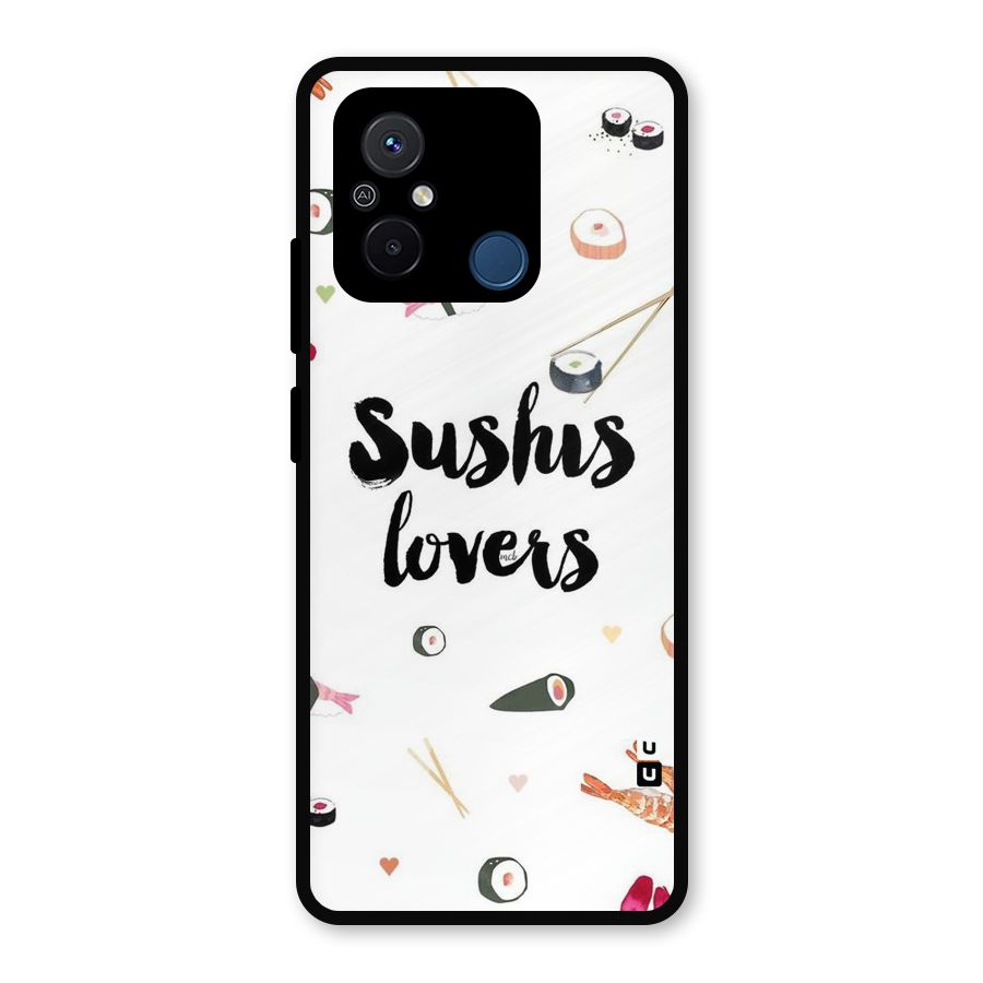 Sushi Lovers Metal Back Case for Redmi 12C