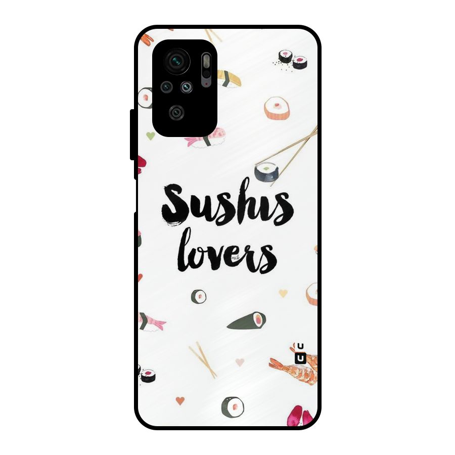 Sushi Lovers Metal Back Case for Redmi Note 10S