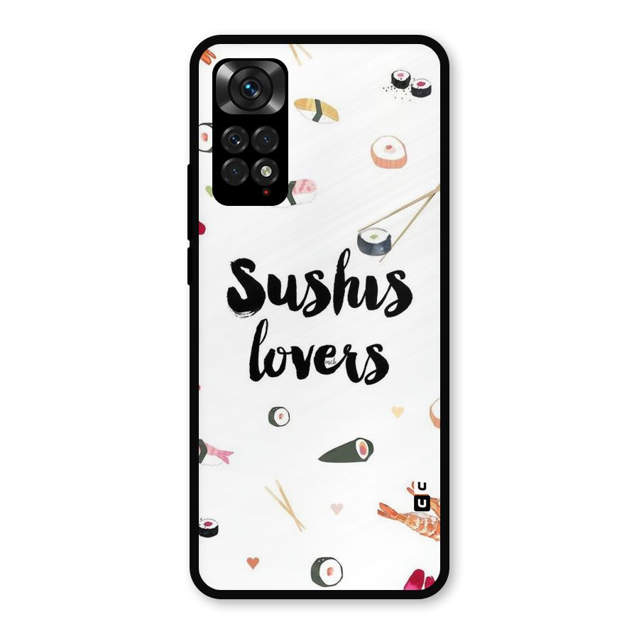 Sushi Lovers Metal Back Case for Redmi Note 11s