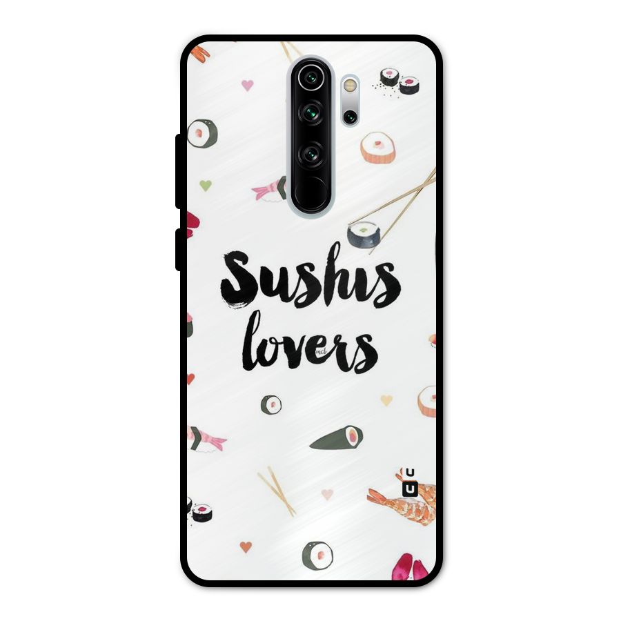 Sushi Lovers Metal Back Case for Redmi Note 8 Pro