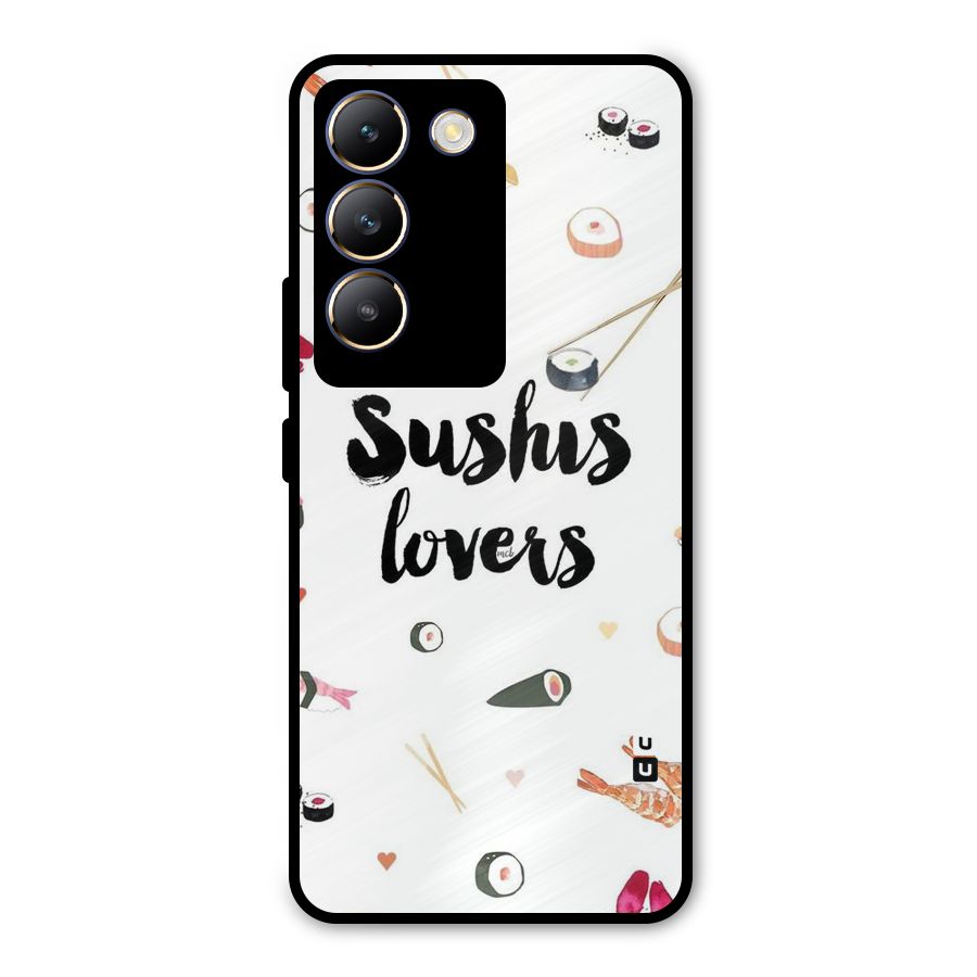 Sushi Lovers Metal Back Case for Vivo T3 5G