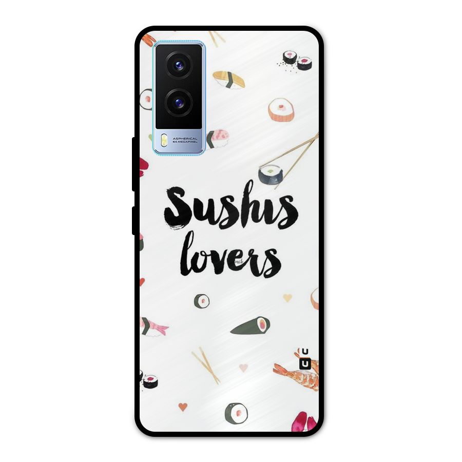 Sushi Lovers Metal Back Case for Vivo V21e 5G