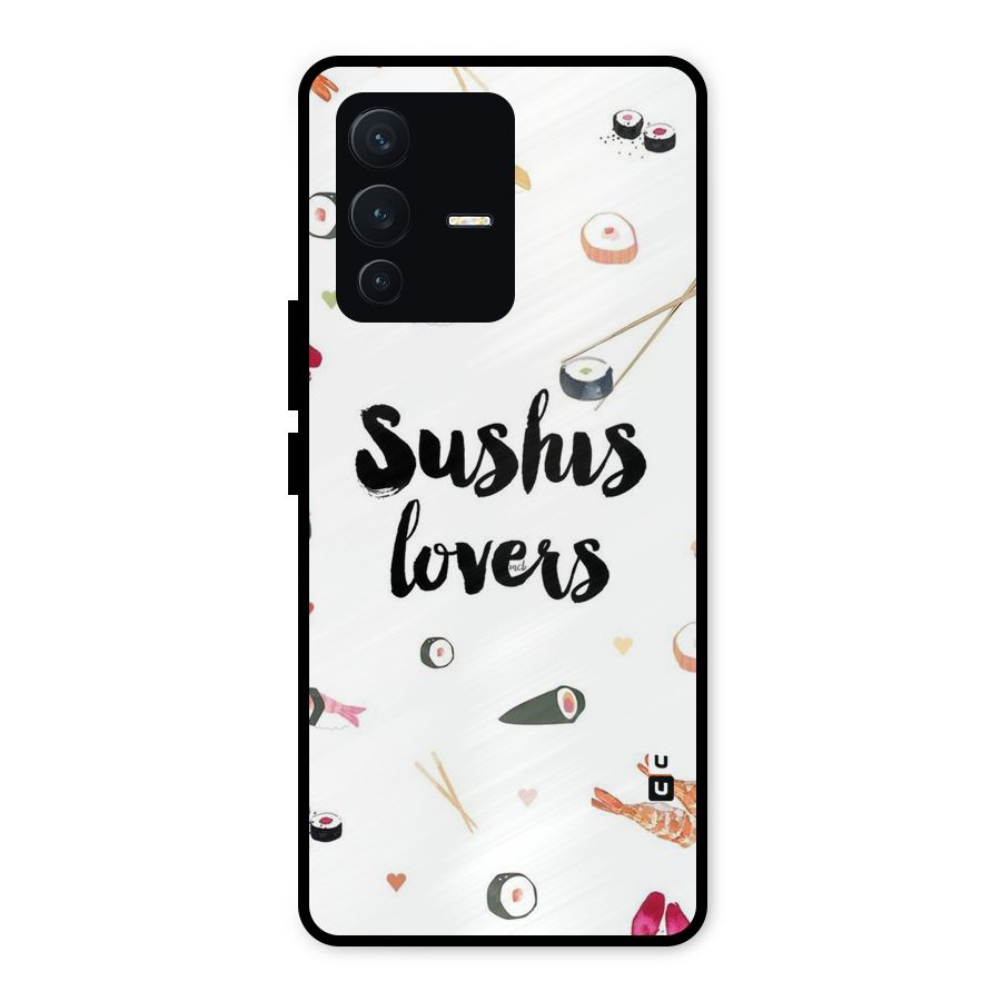Sushi Lovers Metal Back Case for Vivo V23 5G