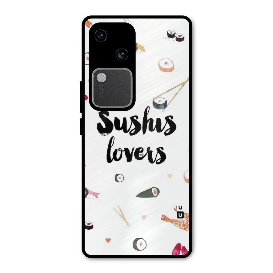 Sushi Lovers Metal Back Case for Vivo V30