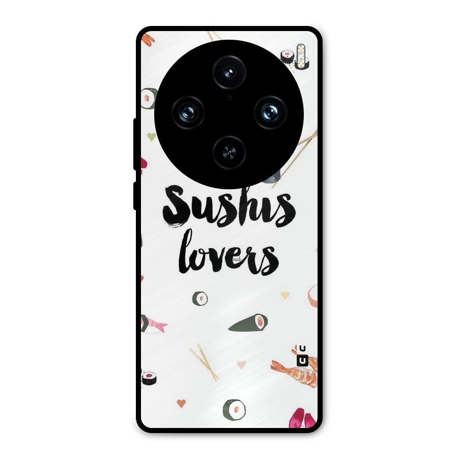 Sushi Lovers Metal Back Case for Vivo X100 Pro