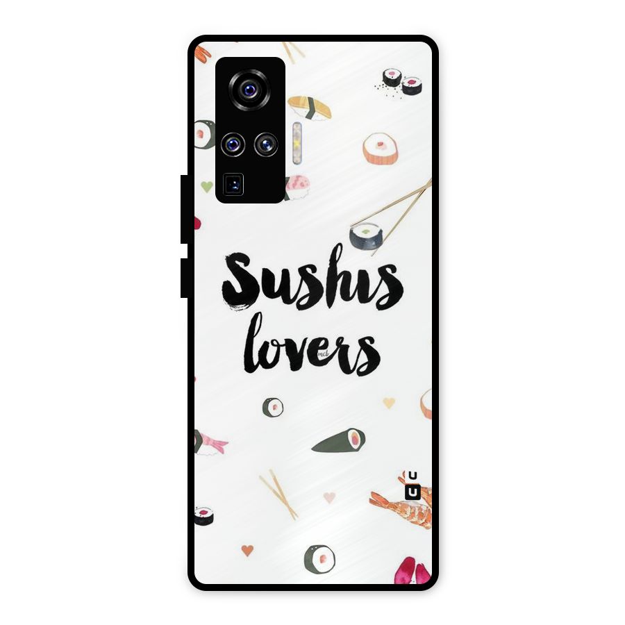Sushi Lovers Metal Back Case for Vivo X50 Pro