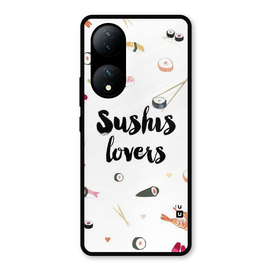 Sushi Lovers Metal Back Case for Vivo Y100a