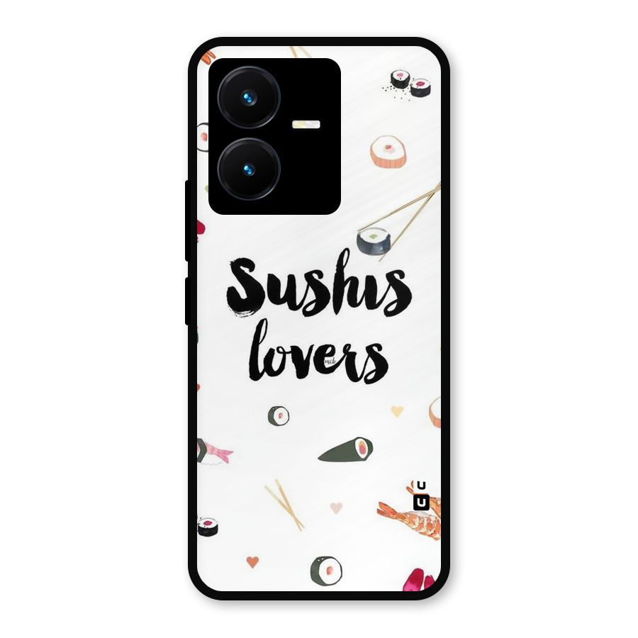 Sushi Lovers Metal Back Case for Vivo Y22s