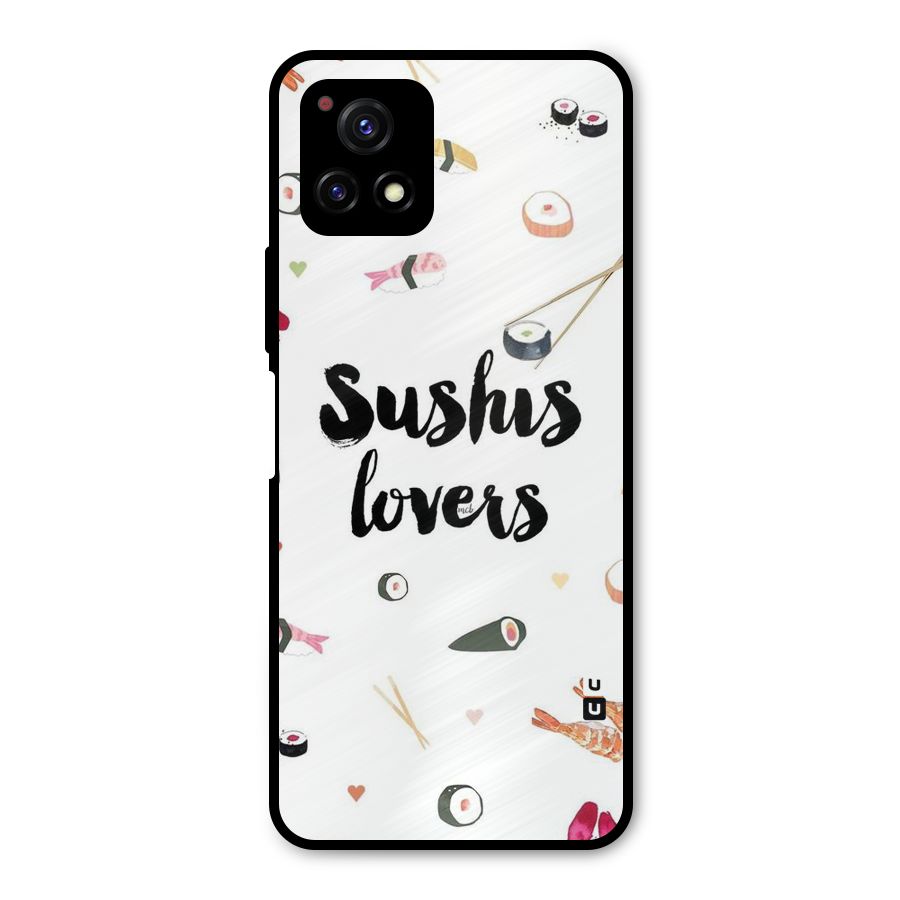 Sushi Lovers Metal Back Case for Vivo Y72 5G