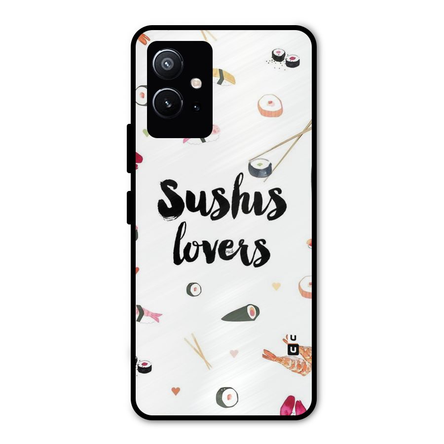 Sushi Lovers Metal Back Case for Vivo Y75 5G