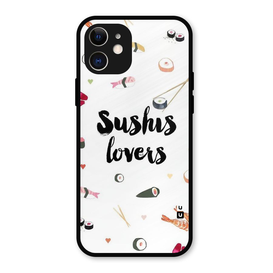 Sushi Lovers Metal Back Case for iPhone 12