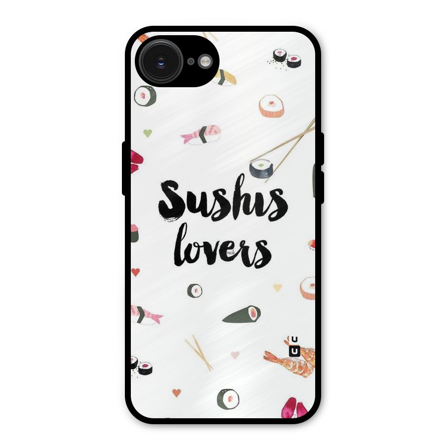 Sushi Lovers Metal Back Case for iPhone 16e