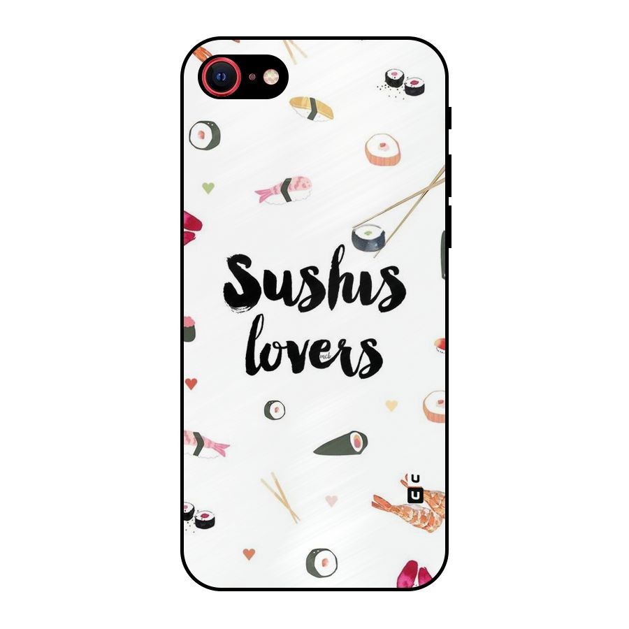 Sushi Lovers Metal Back Case for iPhone 8