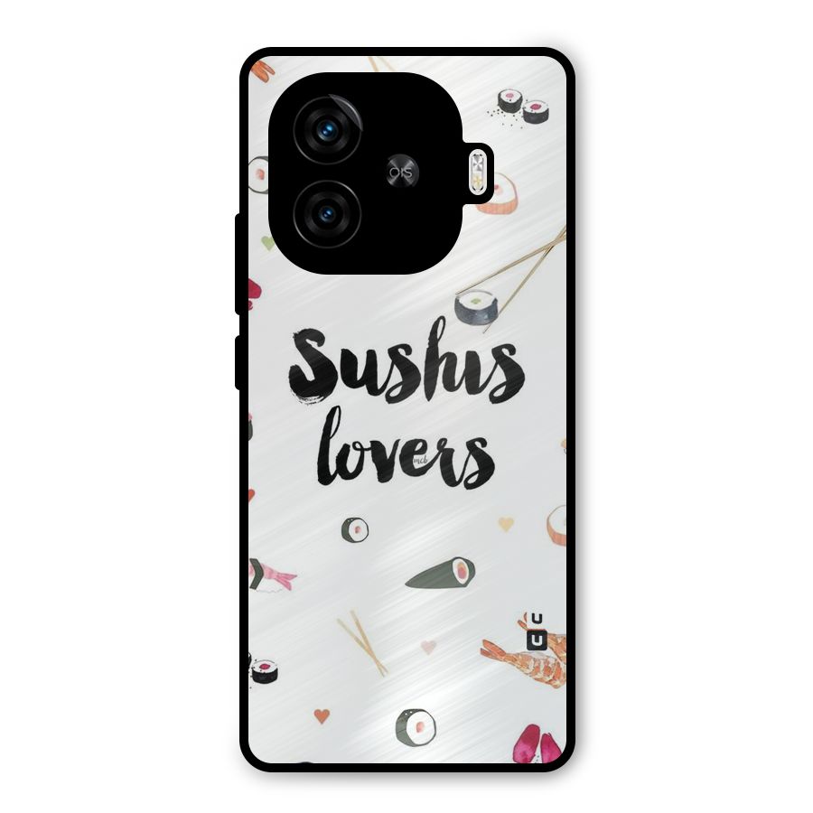 Sushi Lovers Metal Back Case for iQOO Z9 Turbo
