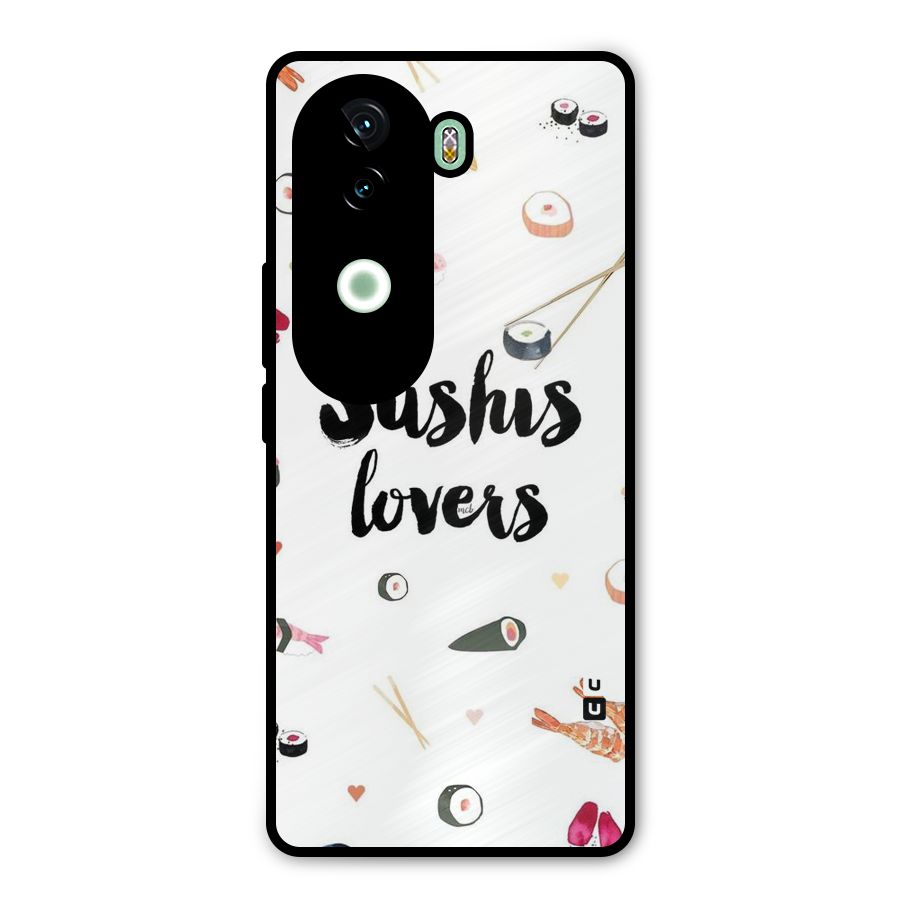 Sushi Lovers Metal Back Case for iQOO Z9s
