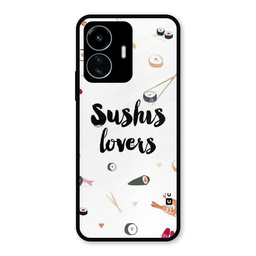 Sushi Lovers Metal Back Case for vivo iQOO Z6 Lite 5G