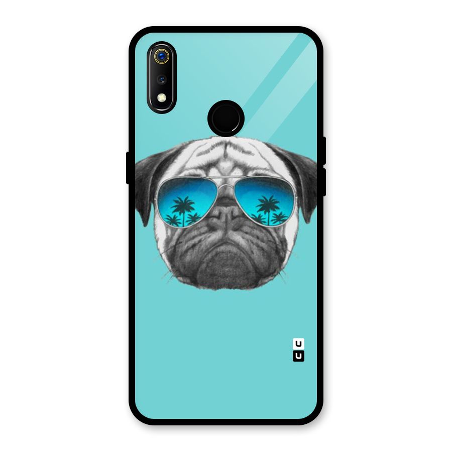 Swag Doggo Glass Back Case for Realme 3i