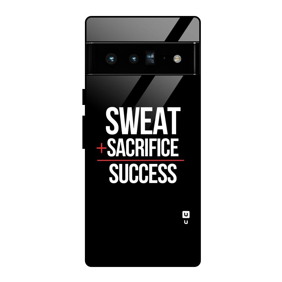 Sweat Sacrifice Success Glass Back Case for Google Pixel 6 Pro