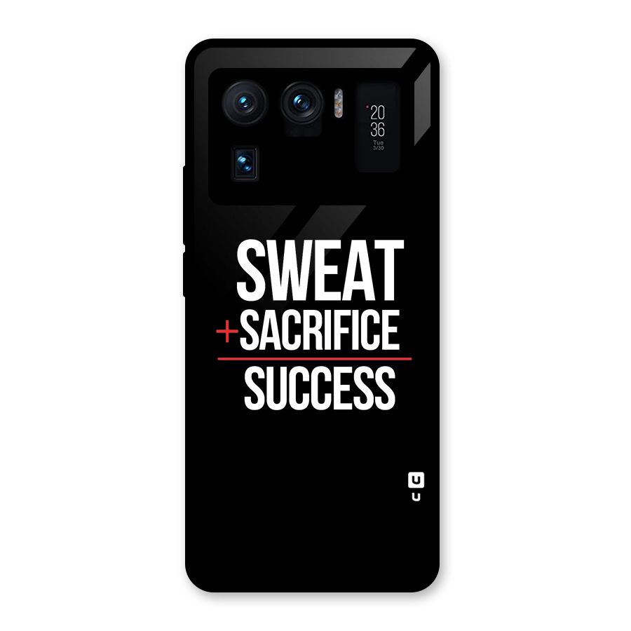 Sweat Sacrifice Success Glass Back Case for Mi 11 Ultra