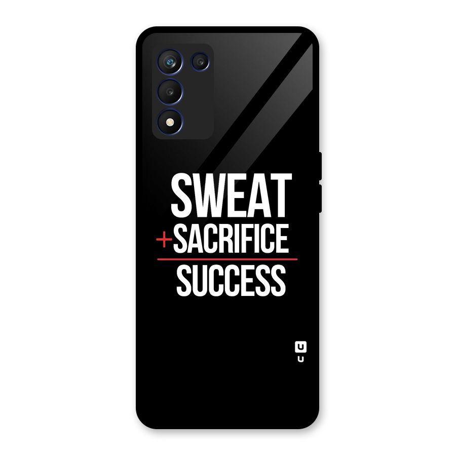 Sweat Sacrifice Success Glass Back Case for Realme 9 5G Speed