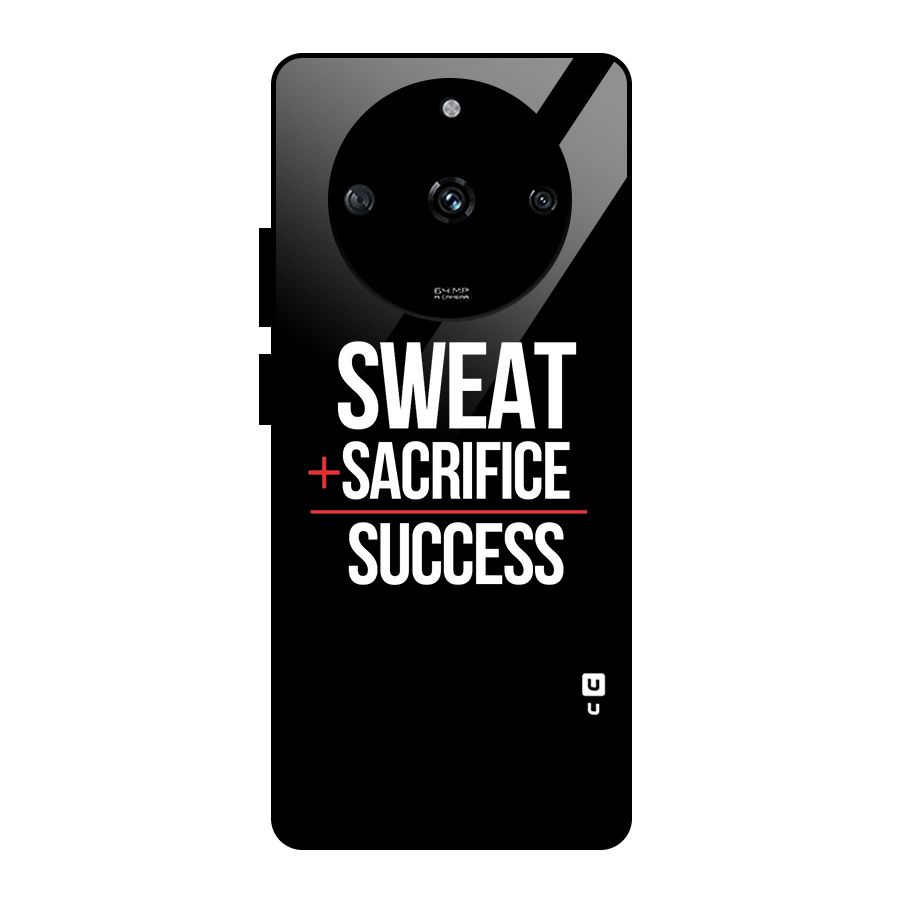 Sweat Sacrifice Success Glass Back Case for Realme Narzo 60 5G