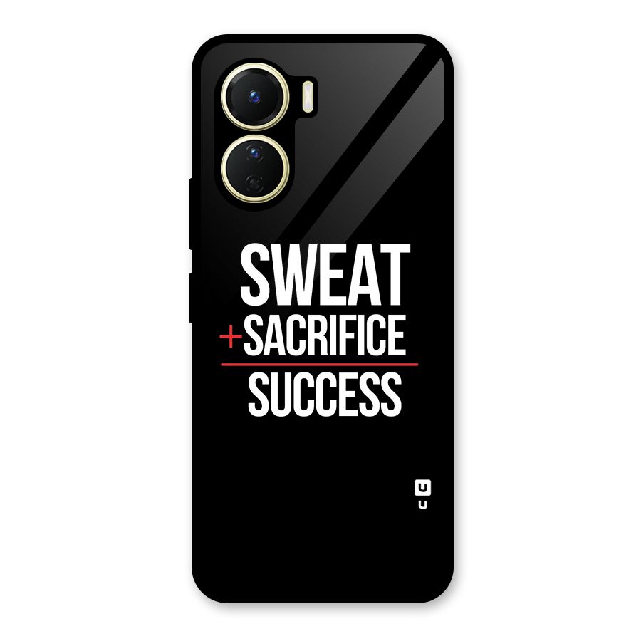 Sweat Sacrifice Success Glass Back Case for Vivo Y16