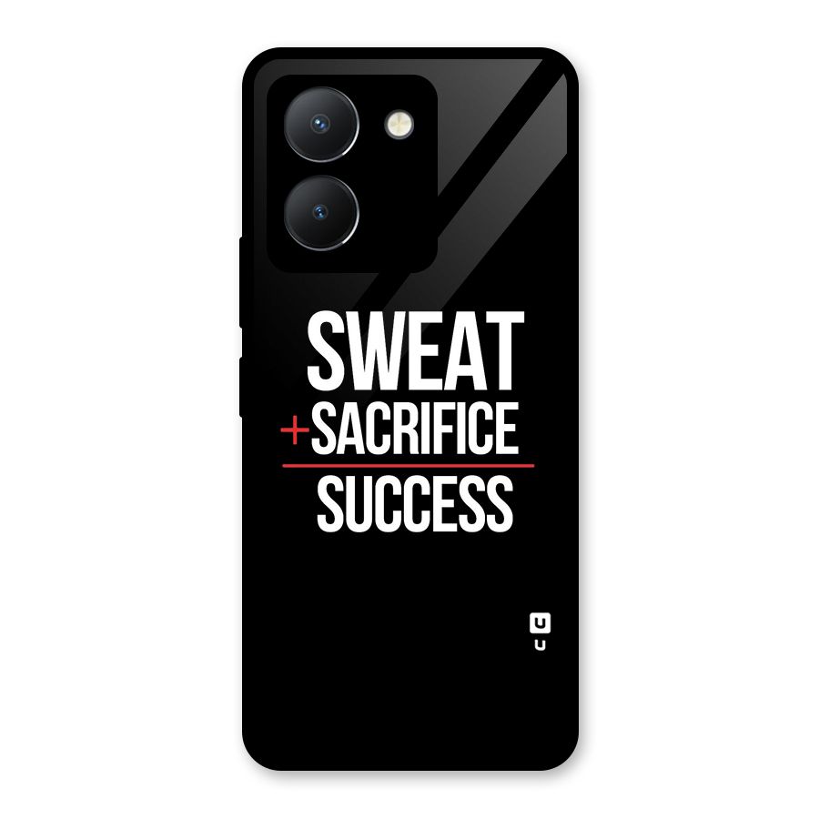 Sweat Sacrifice Success Glass Back Case for Vivo Y36