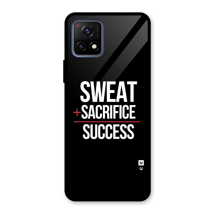 Sweat Sacrifice Success Glass Back Case for Vivo Y72 5G