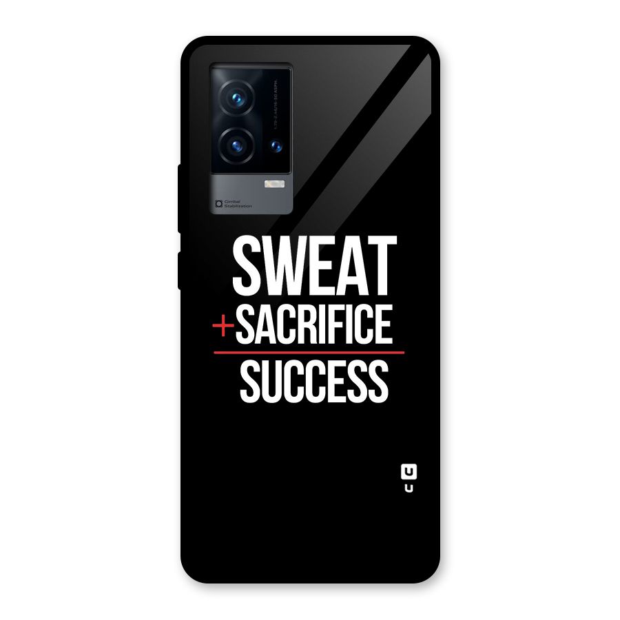 Sweat Sacrifice Success Glass Back Case for iQOO 9 5G