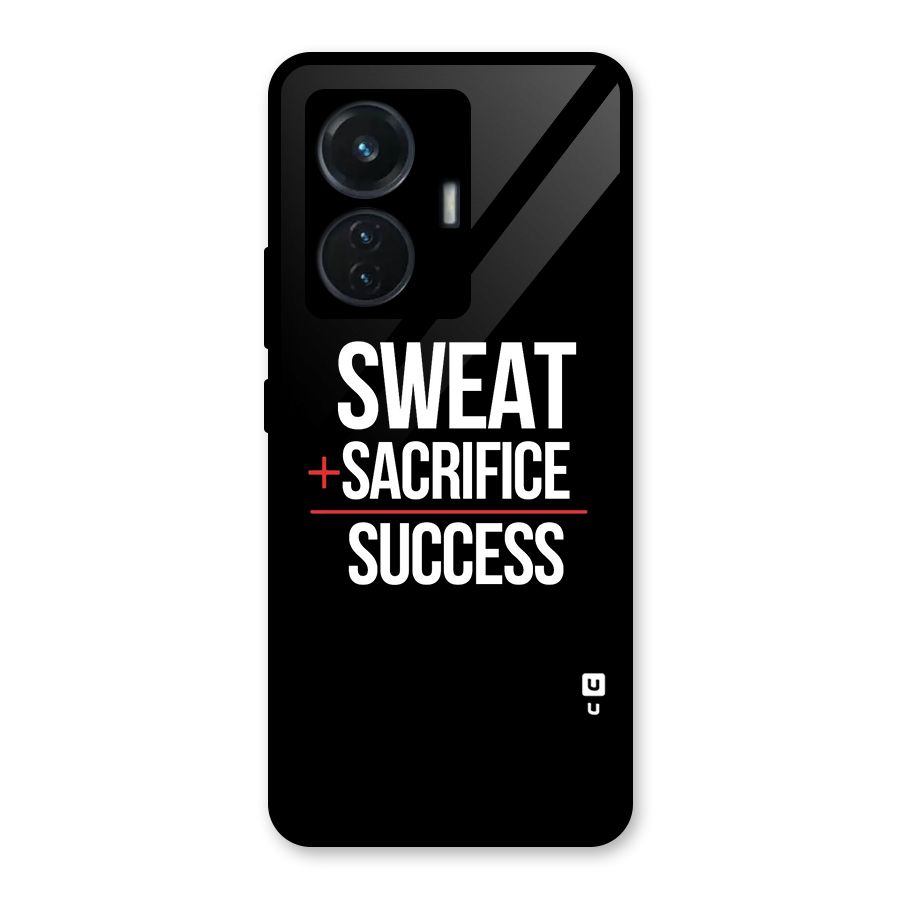 Sweat Sacrifice Success Glass Back Case for iQOO Z6 44W