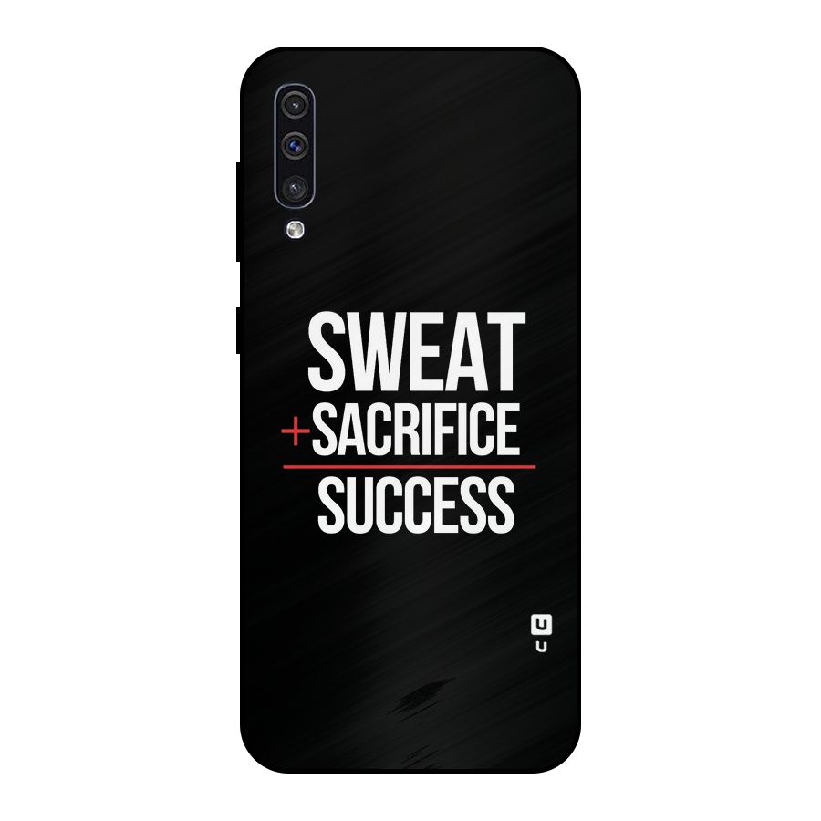 Sweat Sacrifice Success Metal Back Case for Galaxy A30s