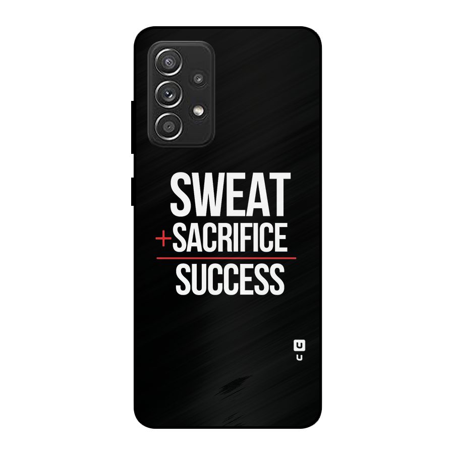 Sweat Sacrifice Success Metal Back Case for Galaxy A52s 5G
