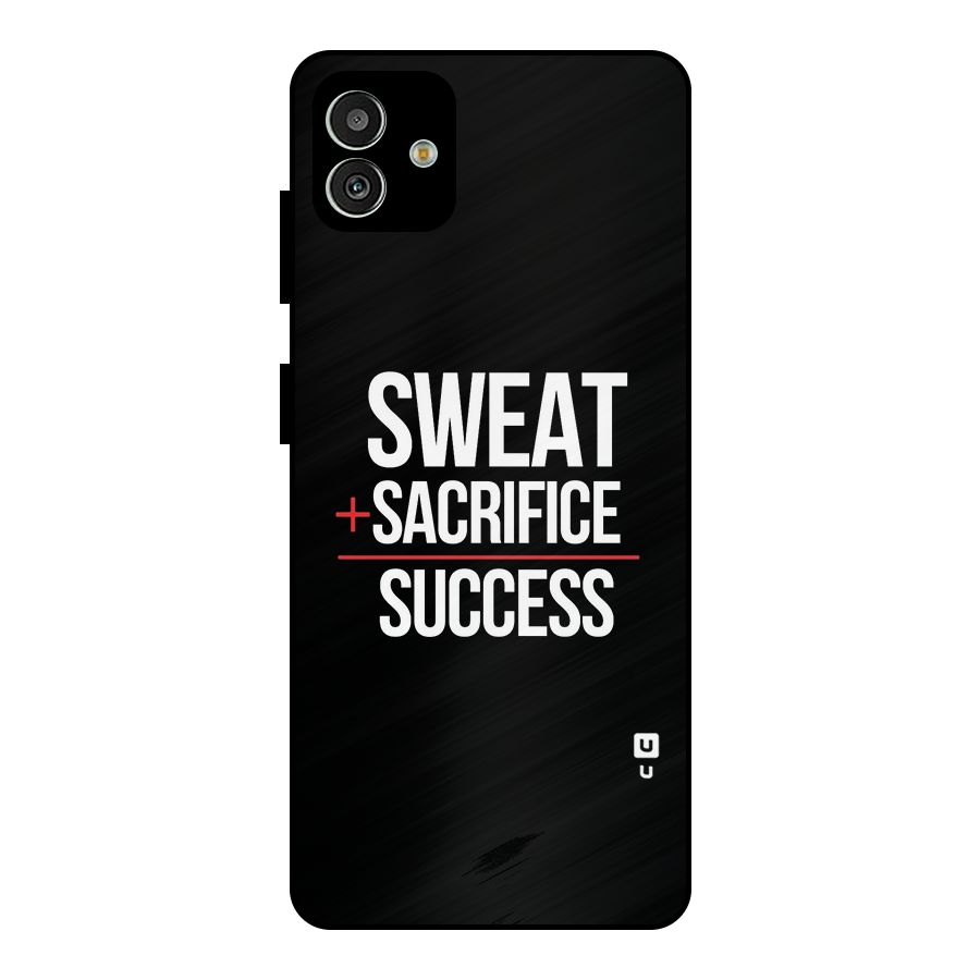 Sweat Sacrifice Success Metal Back Case for Galaxy M13 5G